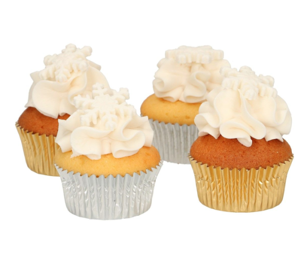 Baking Ingredients, Baking Supplies and Cake Design * Sugar Decorations Set Ice Crystal White